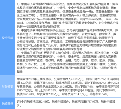 3月13日中國軟件漲停分析 數(shù)字經(jīng)濟(jì)浪潮下，網(wǎng)絡(luò)安全與信創(chuàng)概念如何驅(qū)動行情